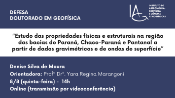 Doutorado em Geofísica - Denise Silva de Moura