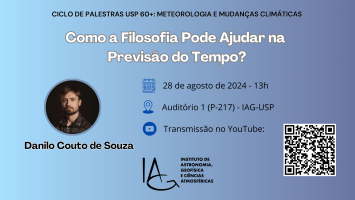 Meteo 60+ 28.08.24 - Como a Filosofia Pode Ajudar na Previsão do Tempo?