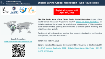 Digital Earths Global Hackathon - São Paulo Node